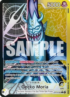 One Piece-Karte Gecko Moria - OP14-080 (Alternate Art) OP14-080v2
