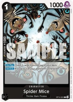One Piece-Karte Spider Mice OP14-081