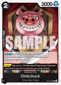 One Piece-Karte Oinkchuck OP14-082