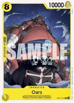 One Piece-Karte Oars OP14-101