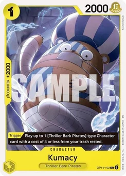 One Piece-Karte Kumacy OP14-102