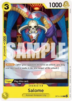 One Piece-Karte Salome OP14-106