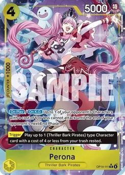 One Piece-Karte Perona - OP14-111 (Alternate Art) OP14-111v2