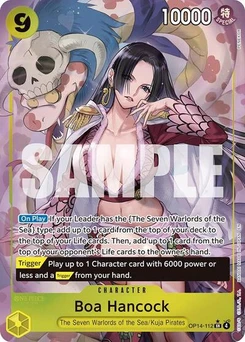 One Piece-Karte Boa Hancock - OP14-112 (Alternate Art) OP14-112v2