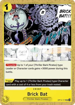 One Piece-Karte Brick Bat OP14-117