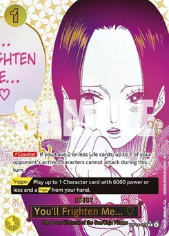 One Piece-Karte You'll Frighten Me... (Alternate Art) OP14-118v2