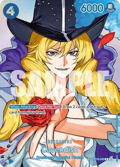 One Piece-Karte Cavendish (SP) OP10-045