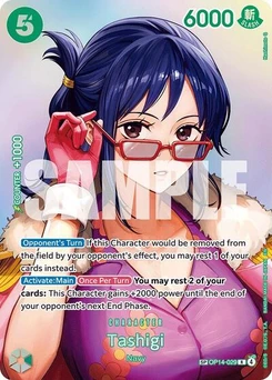 One Piece-Karte Tashigi (SP) OP14-029