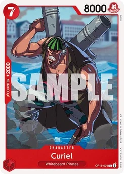 One Piece-Karte Curiel OP16-004