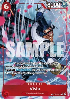 One Piece-Karte Vista (TR) OP16-011v2