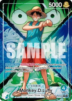 One Piece-Karte Monkey.D.Luffy (022) (Alternate Art) OP16-022v2