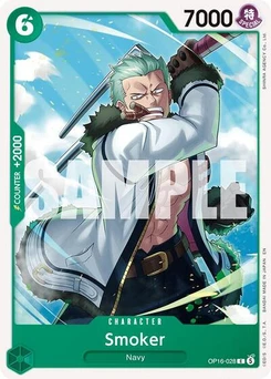 One Piece-Karte Smoker OP16-028