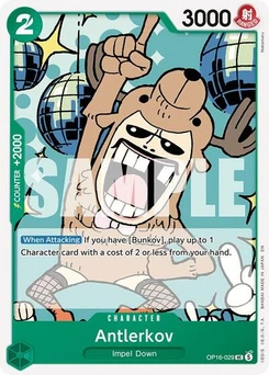 One Piece-Karte Antlerkov OP16-029
