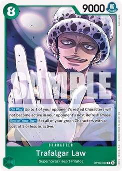One Piece-Karte Trafalgar Law (030) OP16-030