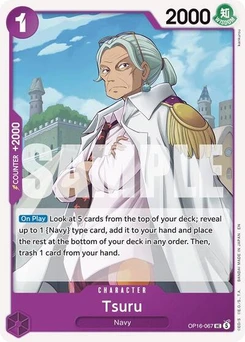 One Piece-Karte Tsuru OP16-067