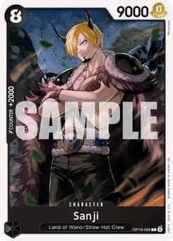 One Piece-Karte Sanji OP16-086