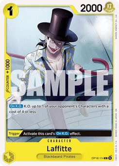 One Piece-Karte Laffitte OP16-114