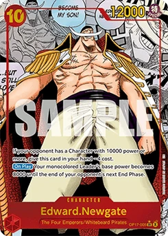 One Piece-Karte Edward.Newgate (OP17-005) (V.3) 006/045