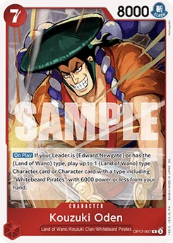 One Piece-Karte Kouzuki Oden (OP17-007) 011/045