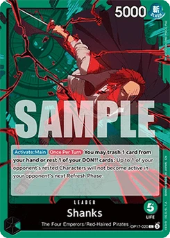 One Piece-Karte Shanks (OP17-020) (V.1) 024/045