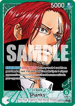 One Piece-Karte Shanks (OP17-020) (V.2) 025/045