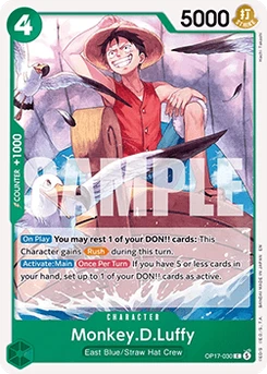One Piece-Karte Monkey.D.Luffy (OP17-030) 039/045