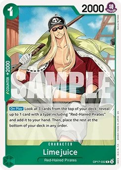 One Piece-Karte Limejuice (OP17-032) 042/045
