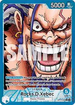 One Piece-Karte Rocks.D.Xebec (OP17-039) (V.2) 050/045