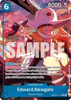 One Piece-Karte Edward.Newgate (OP17-040) (V.2) 053/045