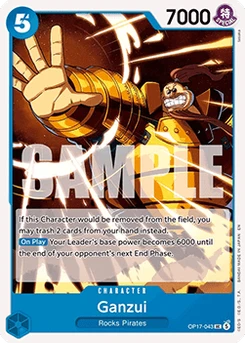 One Piece-Karte Ganzui (OP17-043) 056/045