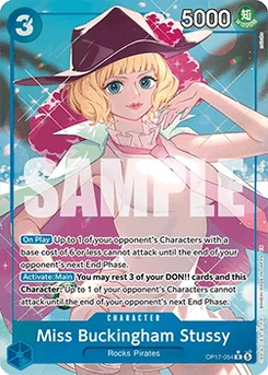 One Piece-Karte Miss Buckingham Stussy (OP17-054) (V.2) 071/045