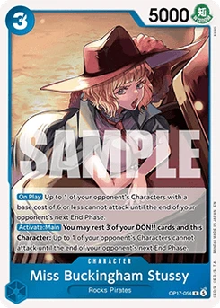 One Piece-Karte Miss Buckingham Stussy (OP17-054) (V.1) 072/045
