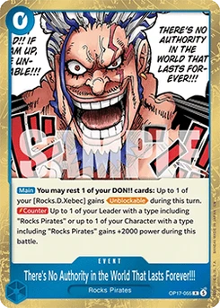 One Piece-Karte There's No Authority in the World That Lasts Forever!!! (OP17-055) 073/045