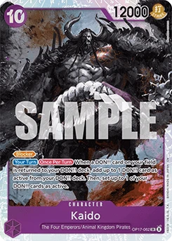 One Piece-Karte Kaido (OP17-062) (V.1) 084/045