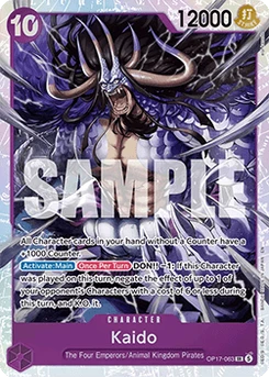 One Piece-Karte Kaido (OP17-063) (V.1) 086/045