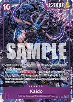One Piece-Karte Kaido (OP17-063) (V.2) 087/045