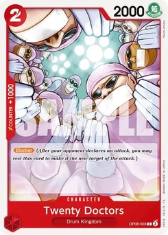 One Piece-Karte Twenty Doctors OP08-003