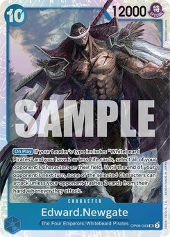 One Piece-Karte Edward.Newgate OP08-043