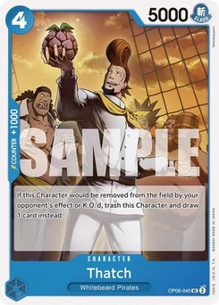 One Piece-Karte Thatch OP08-045