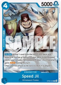 One Piece-Karte Speed Jil OP08-049