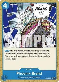 One Piece-Karte Phoenix Brand OP08-055