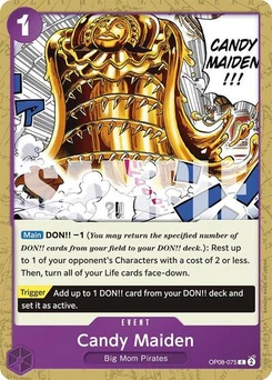 One Piece-Karte Candy Maiden OP08-075