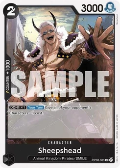 One Piece-Karte Sheepshead OP08-083