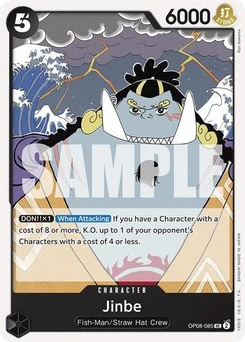 One Piece-Karte Jinbe OP08-085