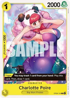 One Piece-Karte Charlotte Poire OP08-104
