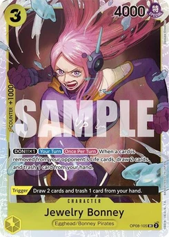 One Piece-Karte Jewelry Bonney OP08-105