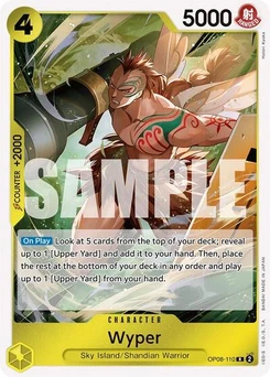 One Piece-Karte Wyper OP08-110