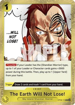 One Piece-Karte The Earth Will Not Lose! OP08-115