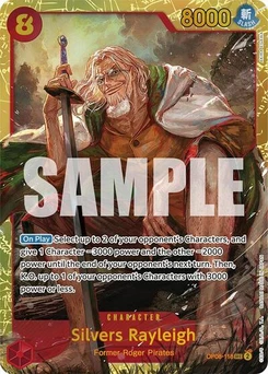 One Piece-Karte Silvers Rayleigh OP08-118