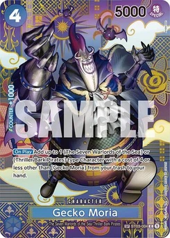 One Piece-Karte Gecko Moria (SP) ST03-004